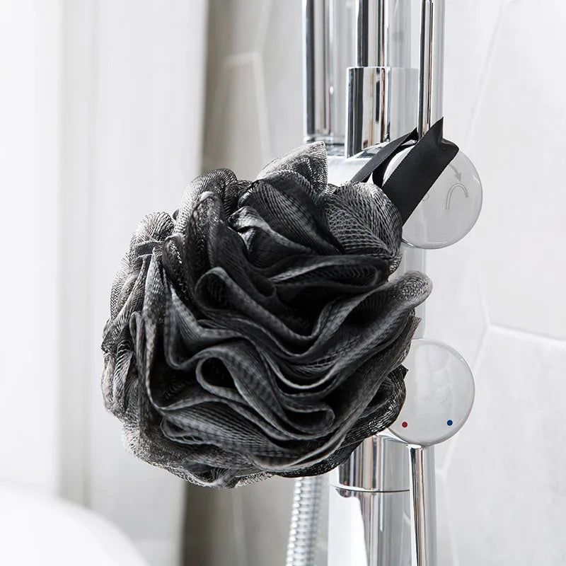 Exfoliating Body Scrubber - Silky Mesh for Deep Cleaning & Long-Lasting Lather, Soft Smooth Skin