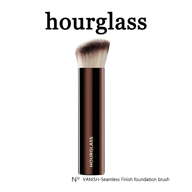 Hourglass Seamless Finish Foundation Brush Angled Foundation Brush Face Buildable Coverage Liquid Cream Foundation Makeup Tool