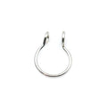 2 Sizes U Shaped Fake Nose Ring Hoop Septum Rings Stainless Steel Nose Piercing Fake Piercing Oreja Pircing Jewelry