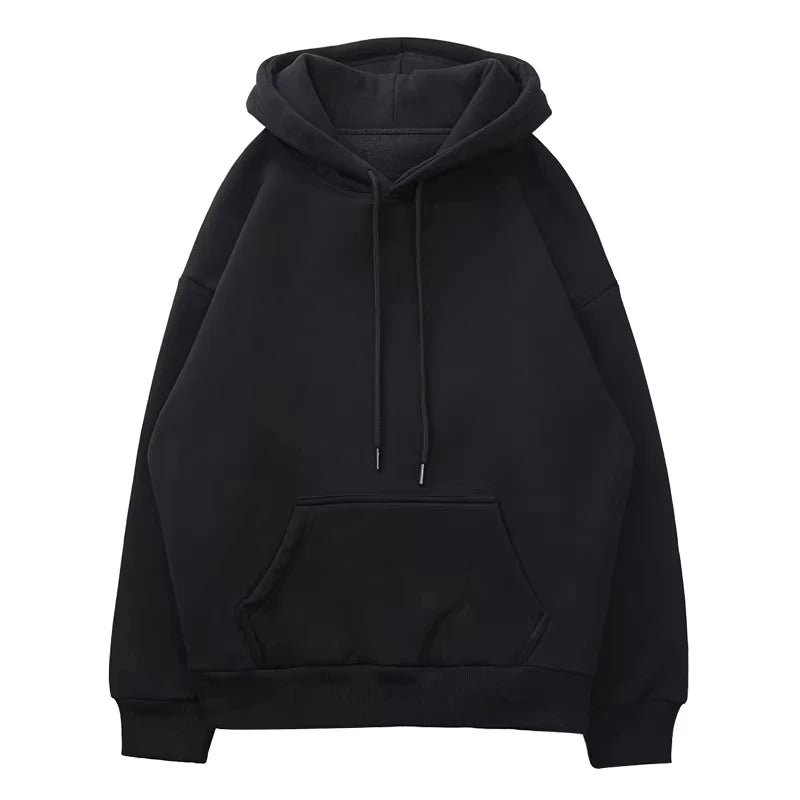 Hoodie for Men, Streetwear, Forest Silhouette Print Design Graphic Hoodies for Men, Suitable for Wearing in Spring, Autumn