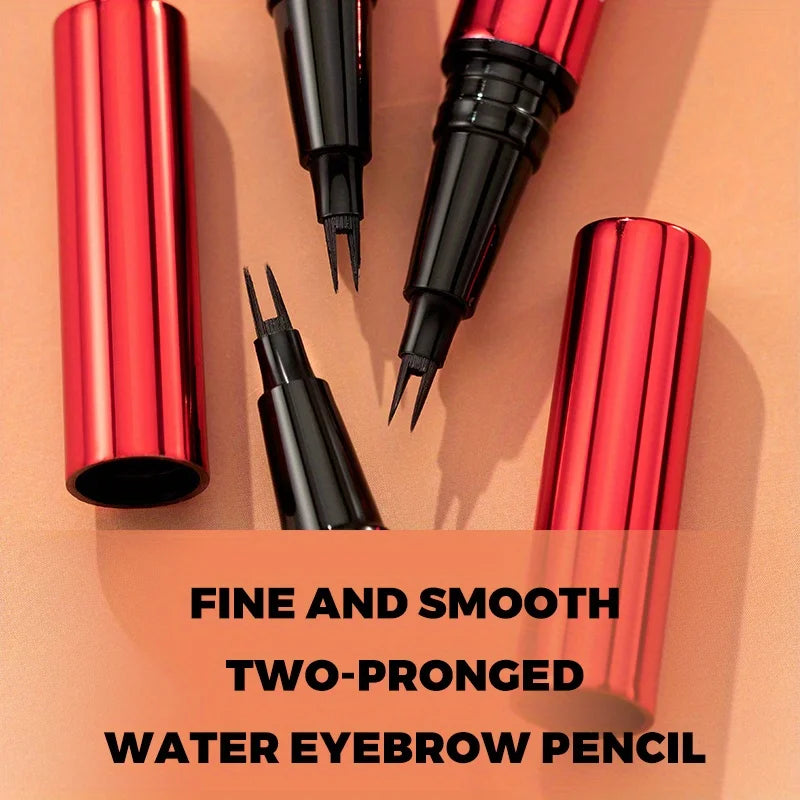 Eyebrow pencil waterproof and oil-proof, not easy to smudge, dark brown, light brown, with distinct roots