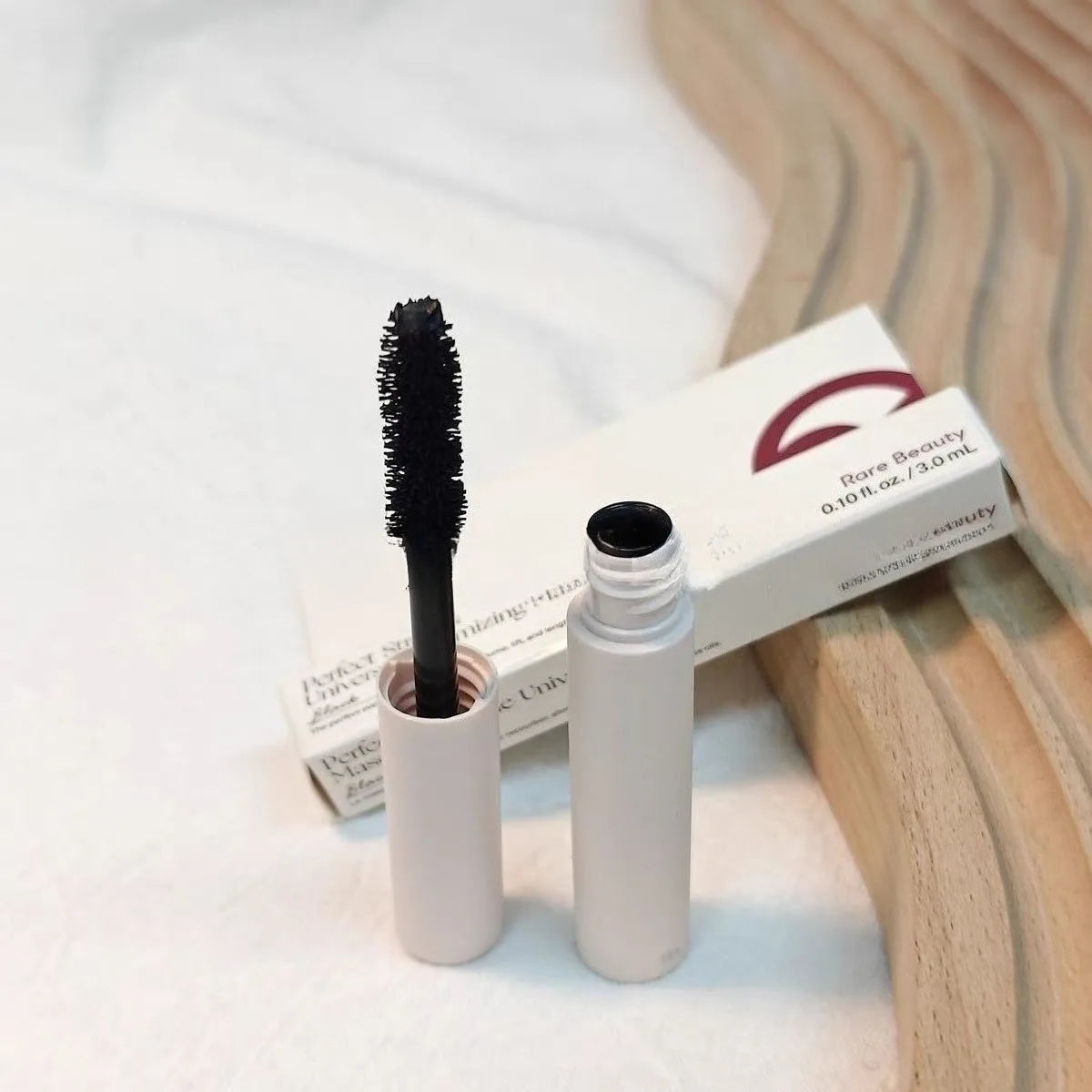 Rare Beauty Mascara Waterproof Volumizing Lengthening Curling Black Mascara Long-Lasting Smudge-Proof Sweat-Resistant  With Box