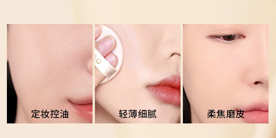 O. TWO. O Silky Soft Lightweight Setting Powder  Concealing Pressed Finishing Powder Oil-Control, Brightening Face Powder