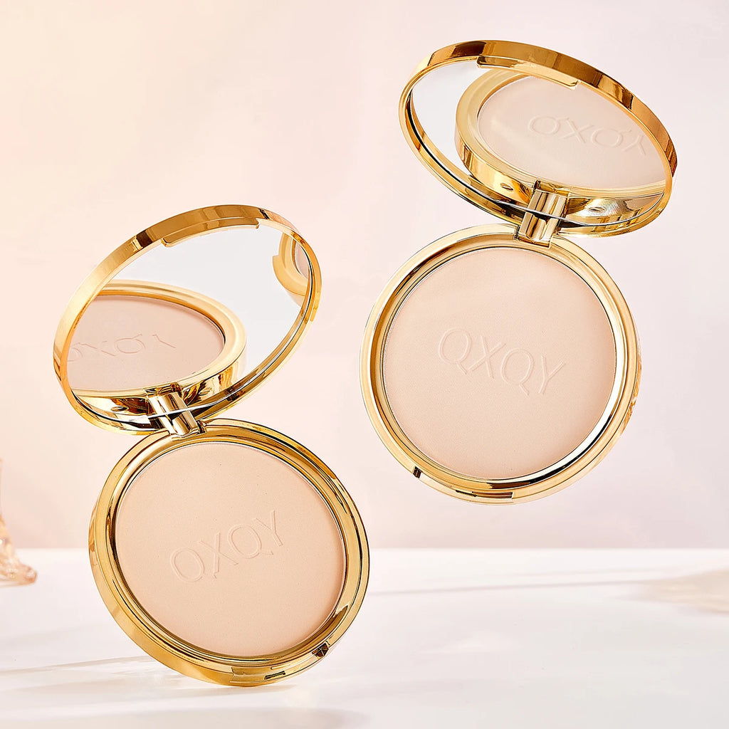 QXQY lightweight flawless makeup setting powder, waterproof, durable makeup setting and setting powder