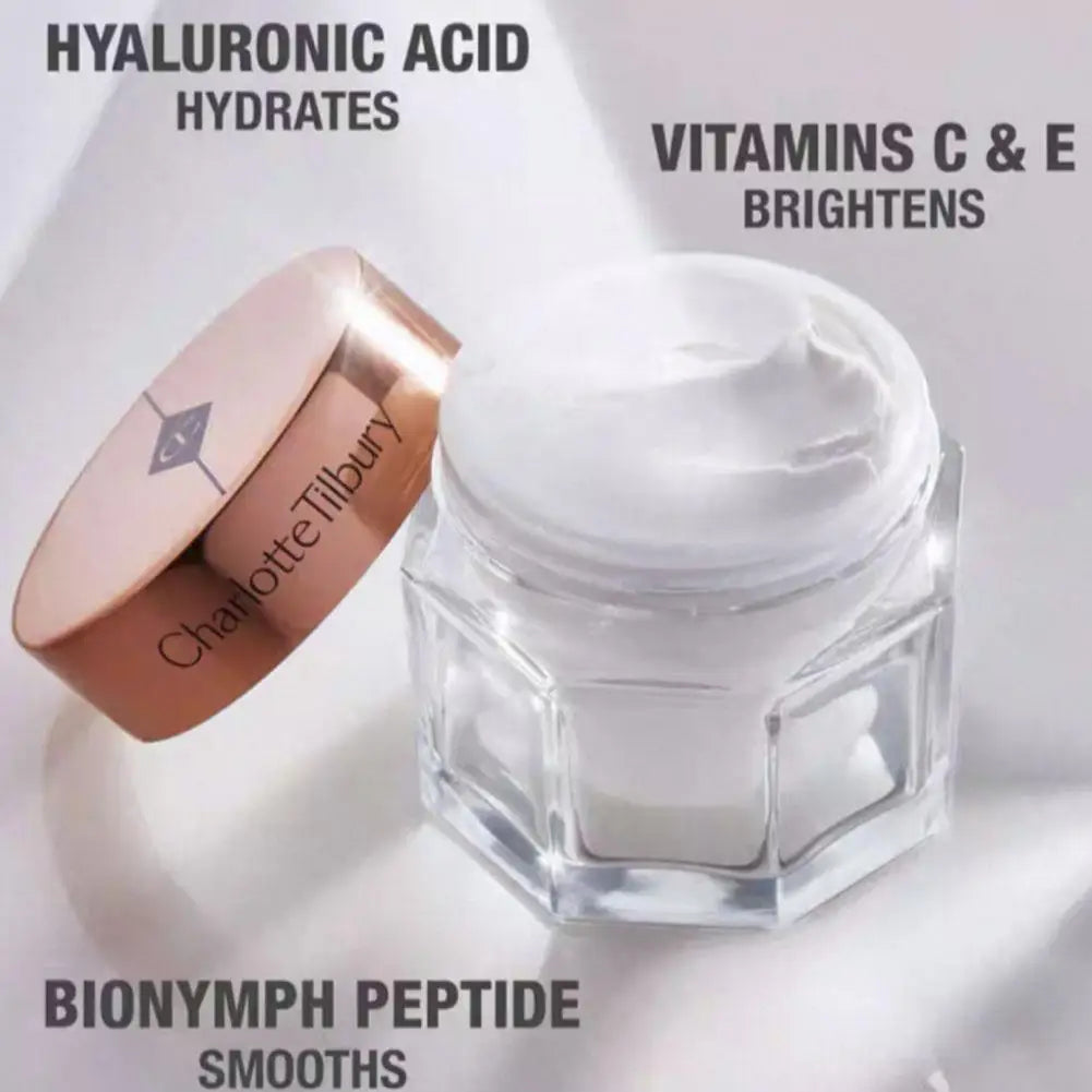 C/T Moisturizing Cream Controls Oil Locks Moisture Regulates Water Oil Balance After Makeup Repairs Soothing Rejuvenating Skin