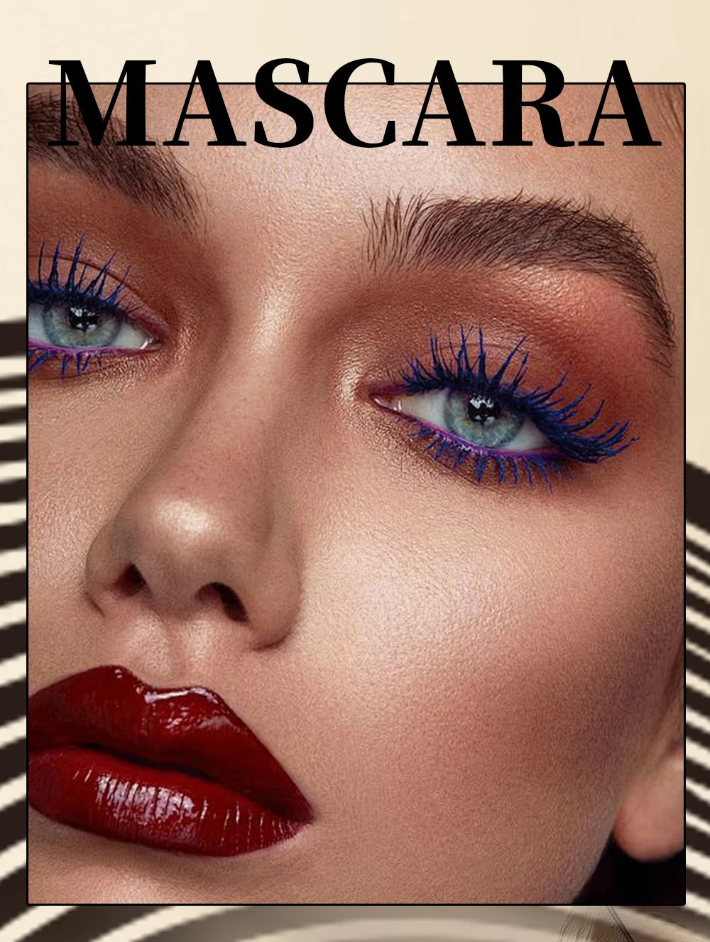 1PC color mascara  is refreshing, non greasy, non smudging, non caking, smooth, easy to apply, and natural curling