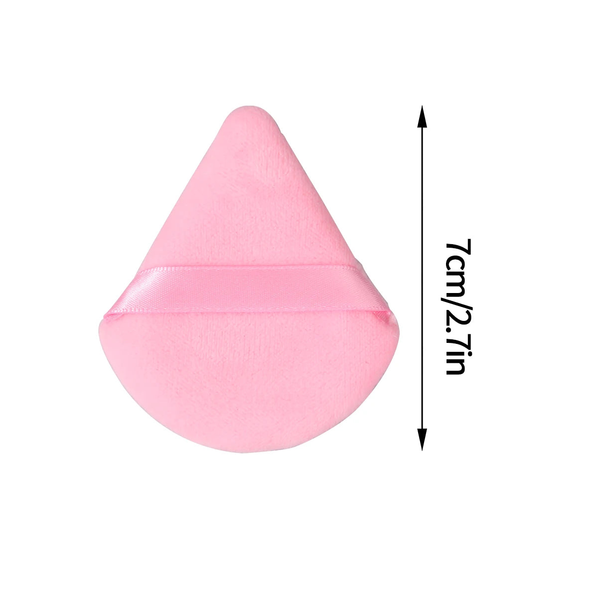 3 sets of best-selling triangular flocking powder puffs,soft and portable loose powder and loose powder setting and makeup tools