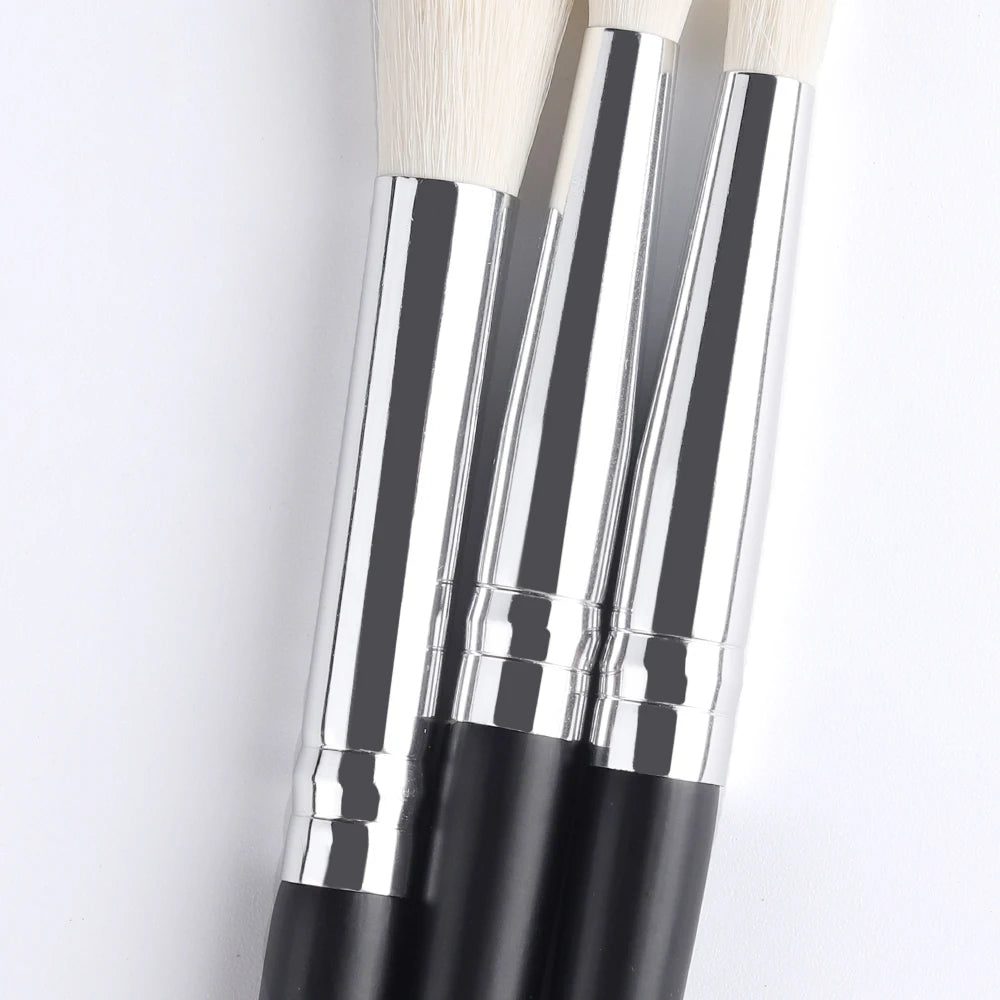 Makeup Brushes 3 Pcs Set Eyeshadow Nose Shadow Soft Hair Face Cosmetics Blending Smudge Shader Brush Beauty Tools Kits