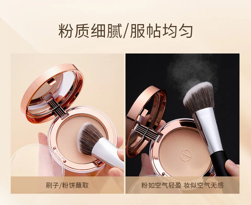 O. TWO. O Silky Soft Lightweight Setting Powder  Concealing Pressed Finishing Powder Oil-Control, Brightening Face Powder