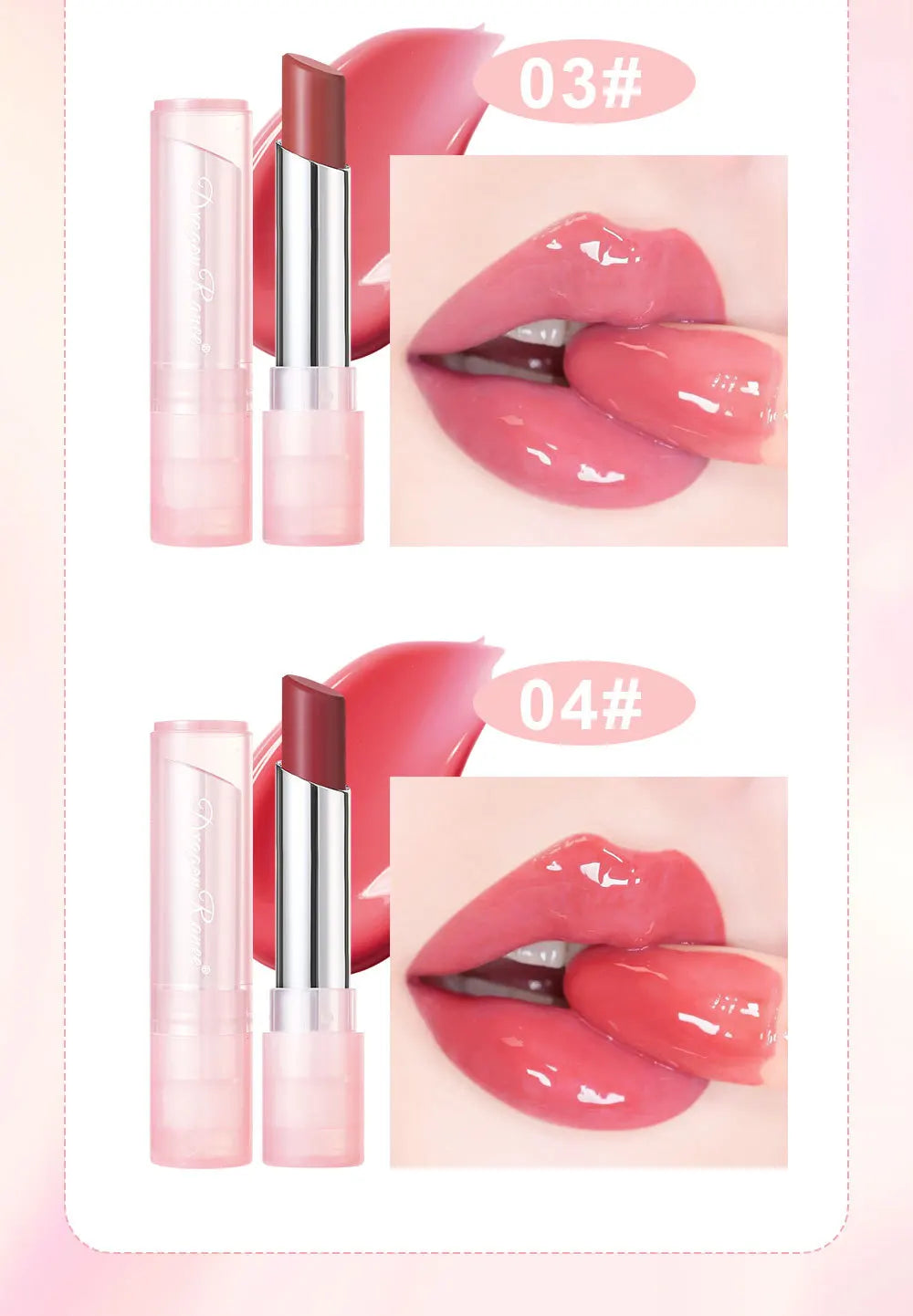 Moisturizing Temperature-Changing Color-Changing Lip Balms Long-Lasting Smudge-Proof Waterproof Lipsticks for Hydration Repair