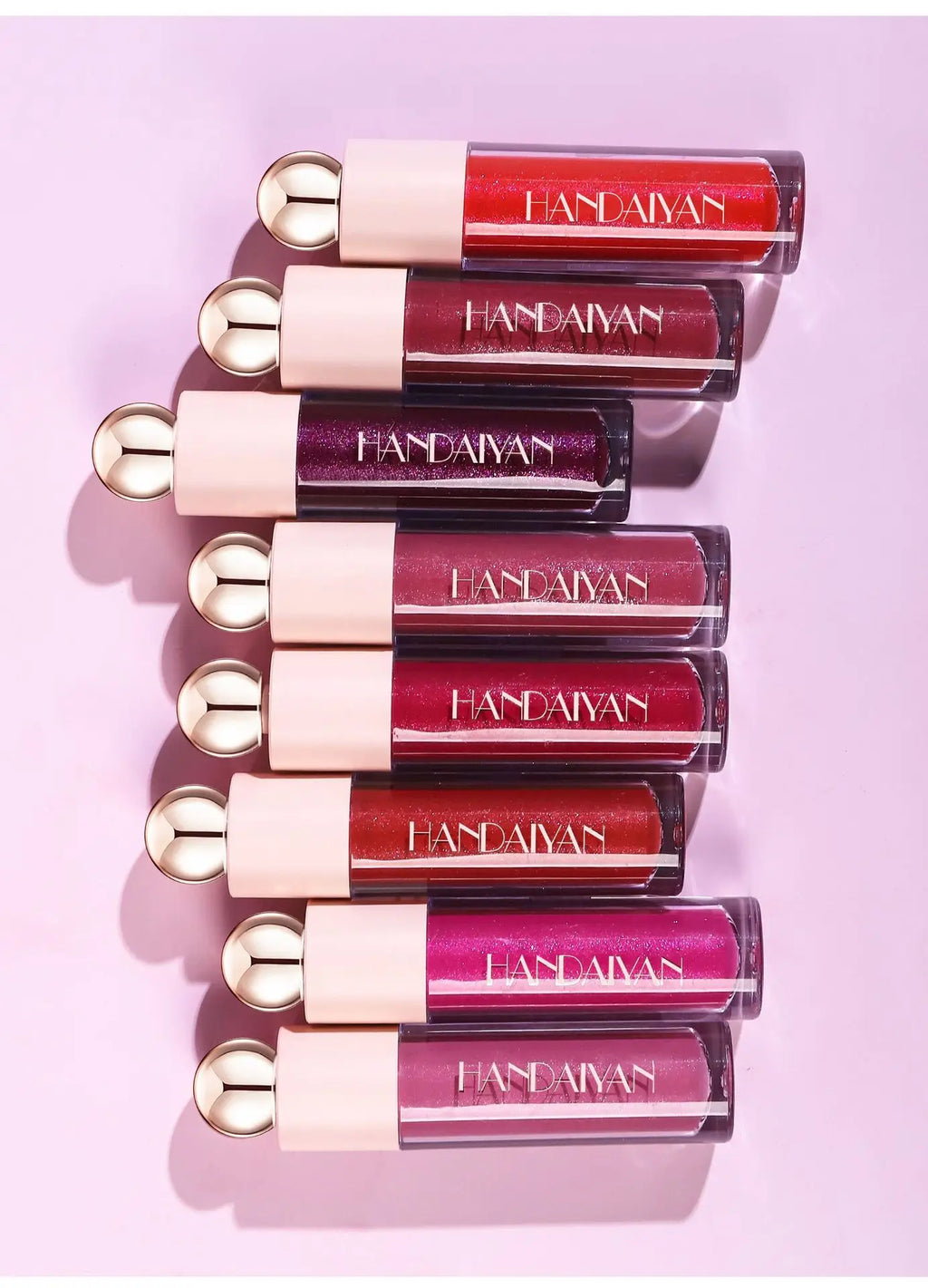 Liquid Lipstick – Pearl Shimmer Gloss Finish, Transfer-Proof & Waterproof Long-Wear Lip Color with Smooth Glide and High Shine