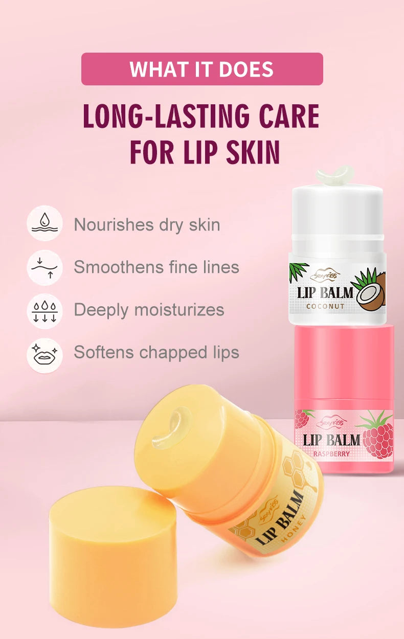Moisturizing lip balm 20g Moisturizes dry lips, brightens lip color, softens dead skin, highly hydrates and smoothes lip skin