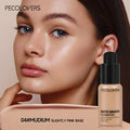 Facial Liquid Foundation 30ml High Coverage Waterproof and Sweatproof Concealer Makeup Foundation Liquid Foundation Makeup