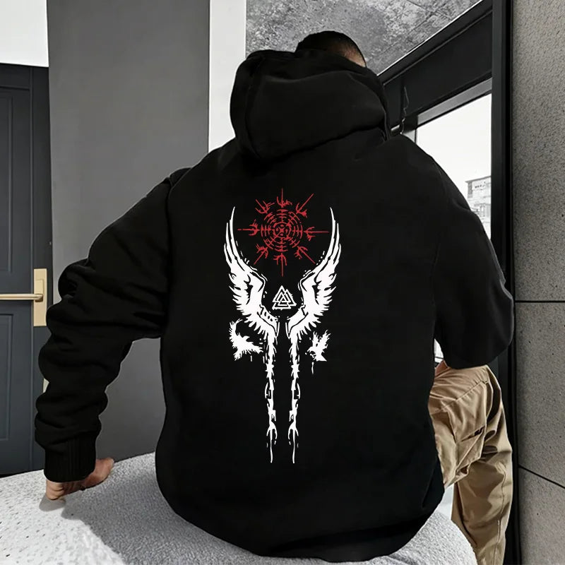 Hoodie for Man 2025 Fall/Winter New Arrival Hooded Sweatshirt Urban Casual Fashion Male Sporty Coats Men's Clothes