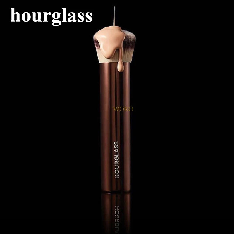 Hourglass Seamless Finish Foundation Brush Angled Foundation Brush Face Buildable Coverage Liquid Cream Foundation Makeup Tool