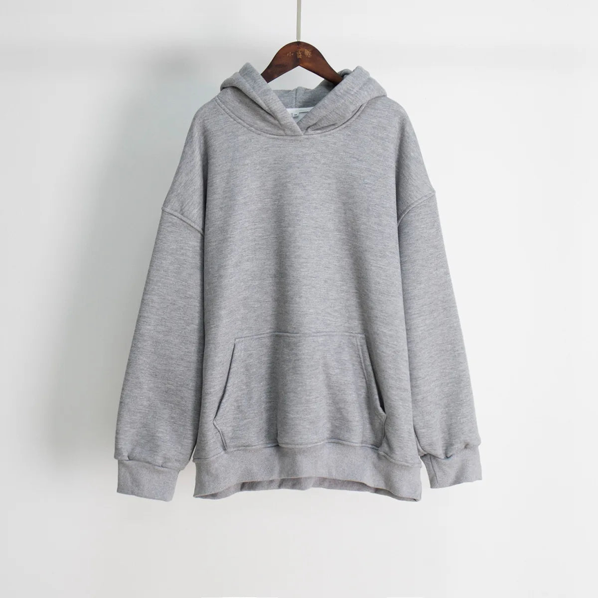 Hoodie 2025 Autumn/Winter New Street Neutral Style Shake Fleece Loose Pocket Hoodie