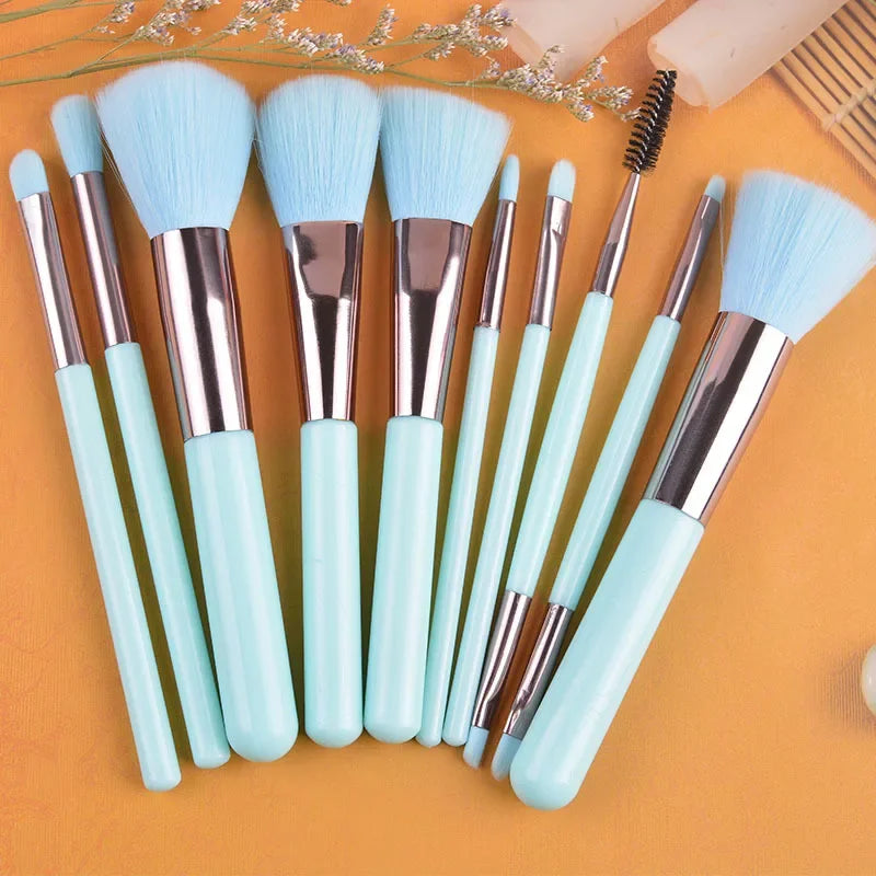 Makeup Brushes Set Women Beauty Cosmetic Tool Blush Eye Shadow Blending Short Shader Brushes For Makeup Tool Kit