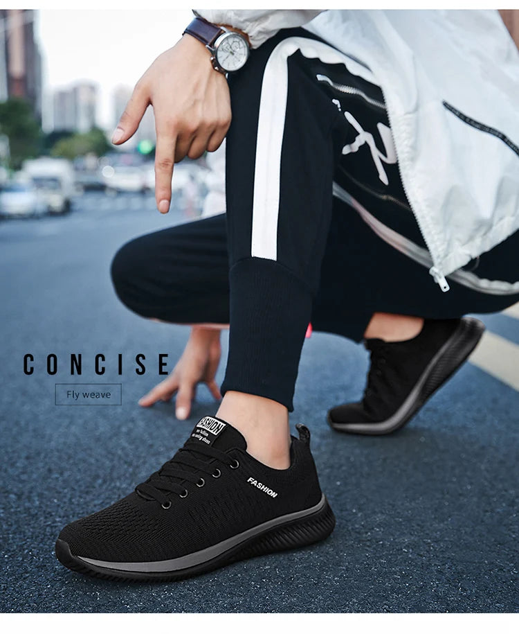 Men Running Sneakers Lightweight Walking Sport Shoes Classical Mesh Breathable Casual Shoes Male Fashion Moccasins Sneaker Men