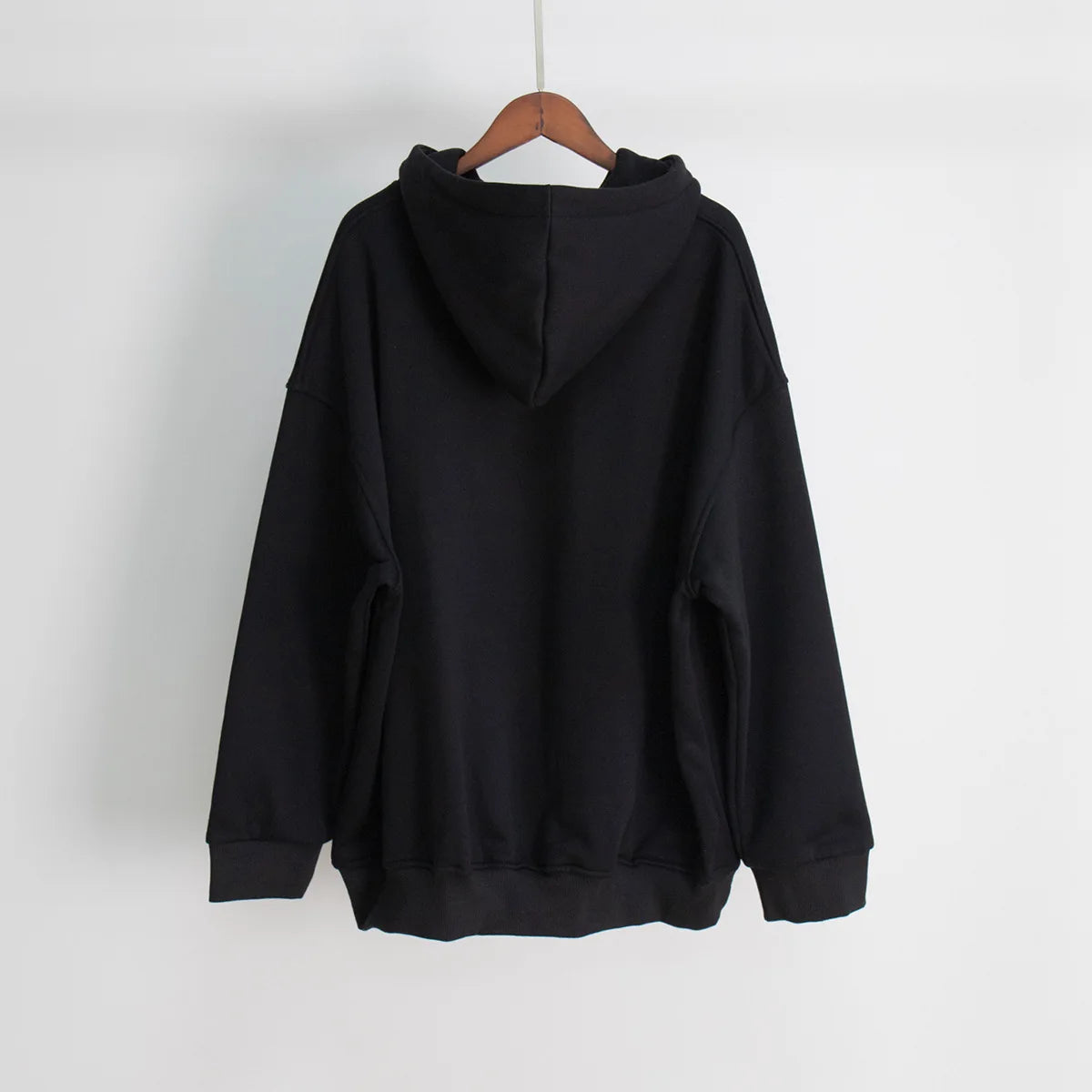 Hoodie 2025 Autumn/Winter New Street Neutral Style Shake Fleece Loose Pocket Hoodie