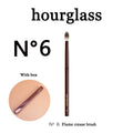 Hourglass Seamless Finish Foundation Brush Angled Foundation Brush Face Buildable Coverage Liquid Cream Foundation Makeup Tool