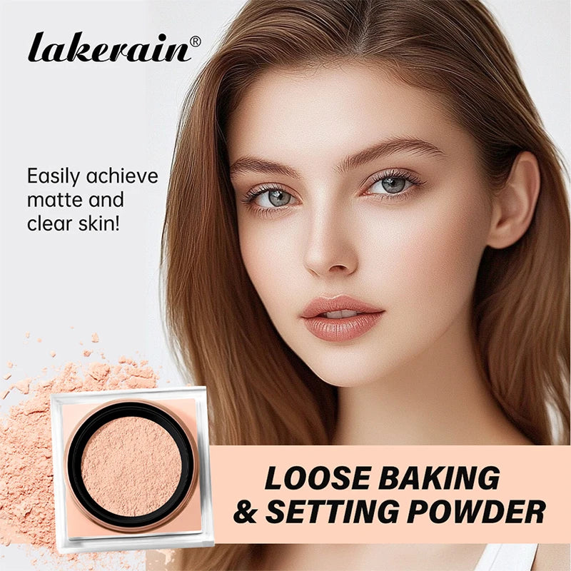 Setting Powder Long-lasting Waterproof Light Breathable Evens Out Skin Oil-controlling Matte Luxury Brighten Skin Setting Powder