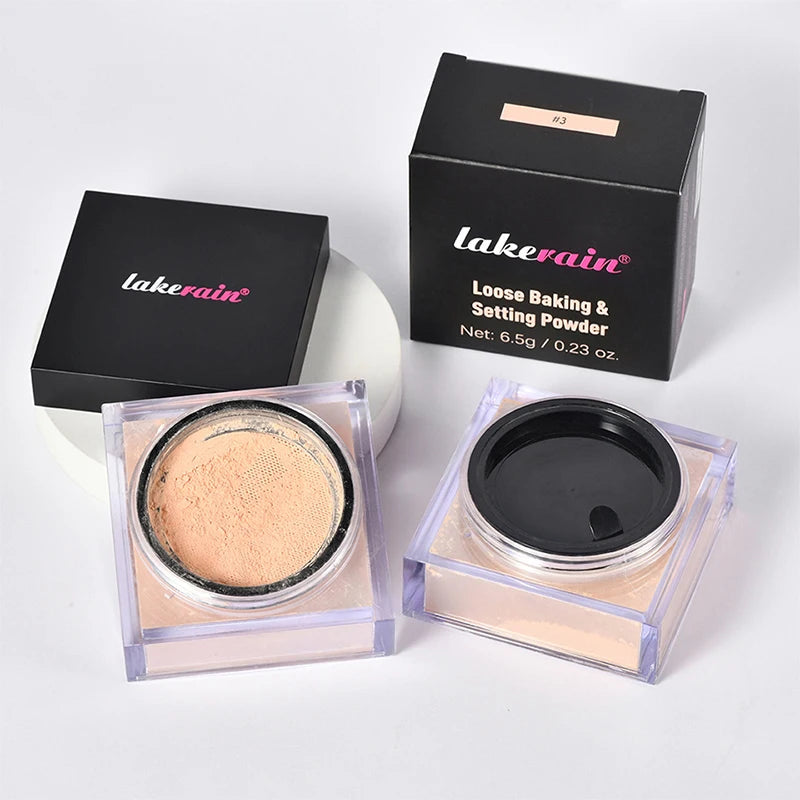 Setting Powder Long-lasting Waterproof Light Breathable Evens Out Skin Oil-controlling Matte Luxury Brighten Skin Setting Powder