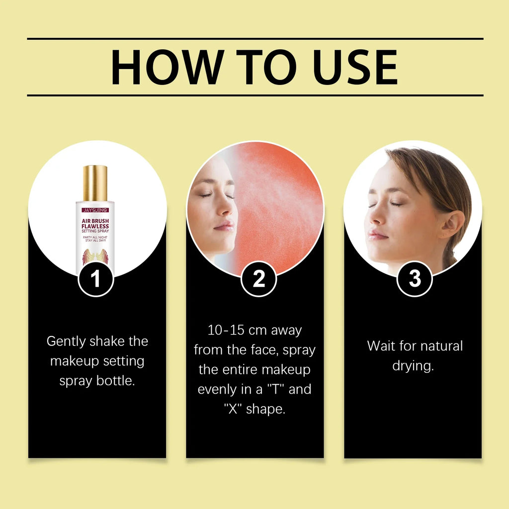 Moisturizing Setting Spray Face Make up Waterproof Lasting  Matte Natural Refreshing Oil Control Foundation Makeup Fixer Spray