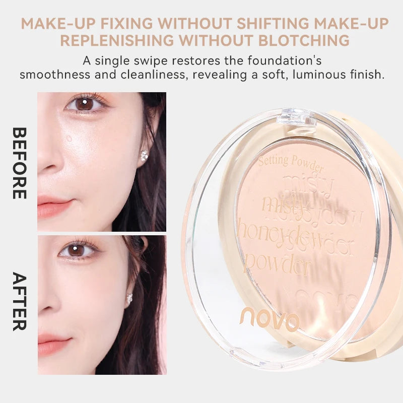 Long-Lasting Setting Powder And Loose Powder, Oil Control, No Makeup Fallout, Fine Powder, Compact Powder, Matte Powder