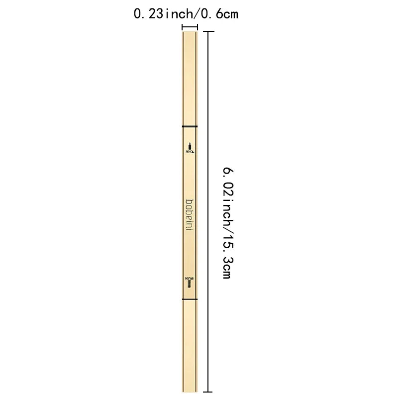 Waterproof Eyebrow Pencil, Eyebrow Pencil For Beginner, Extremely Fine Double-headed Eyebrow Pencil, Durable And Long Lasting