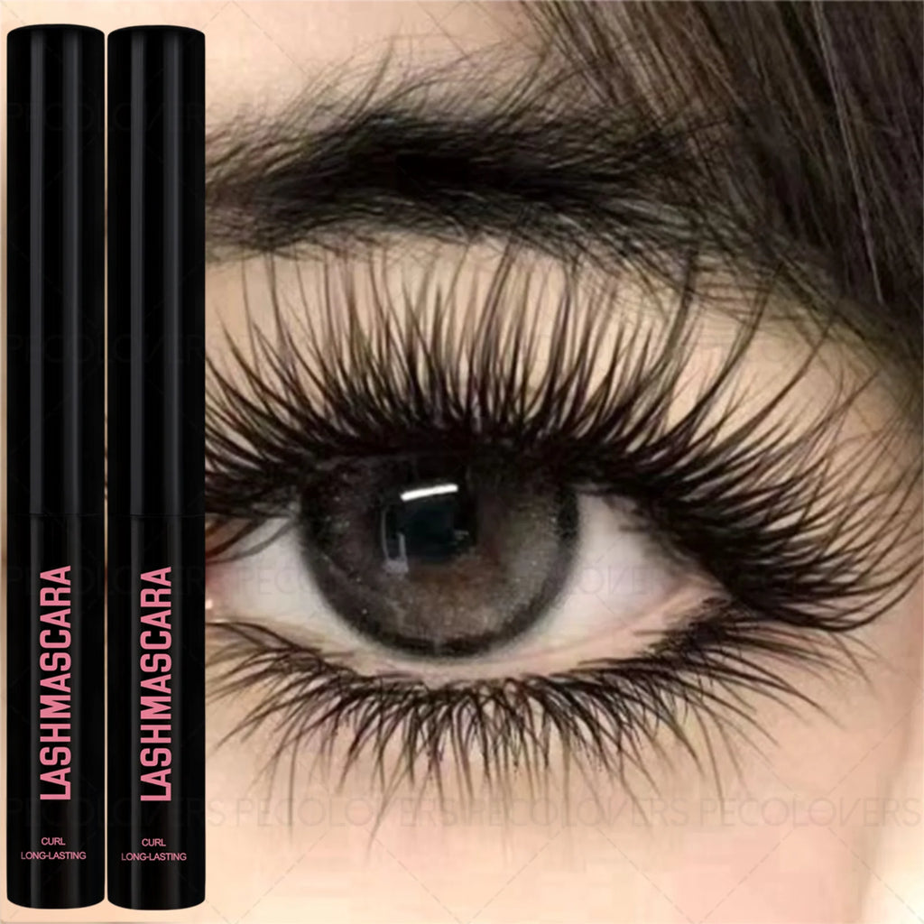 Waterproof, Creates Thicker, Longer and Curled Eyelashes, Precision Brush Head, No Clumping, Black Mascara, Christmas Gift