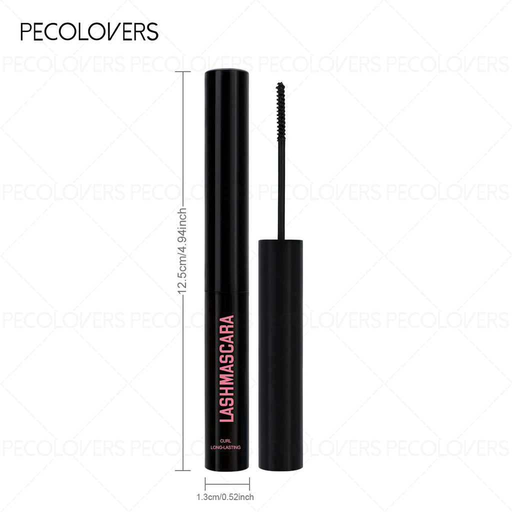 Waterproof, Creates Thicker, Longer and Curled Eyelashes, Precision Brush Head, No Clumping, Black Mascara, Christmas Gift