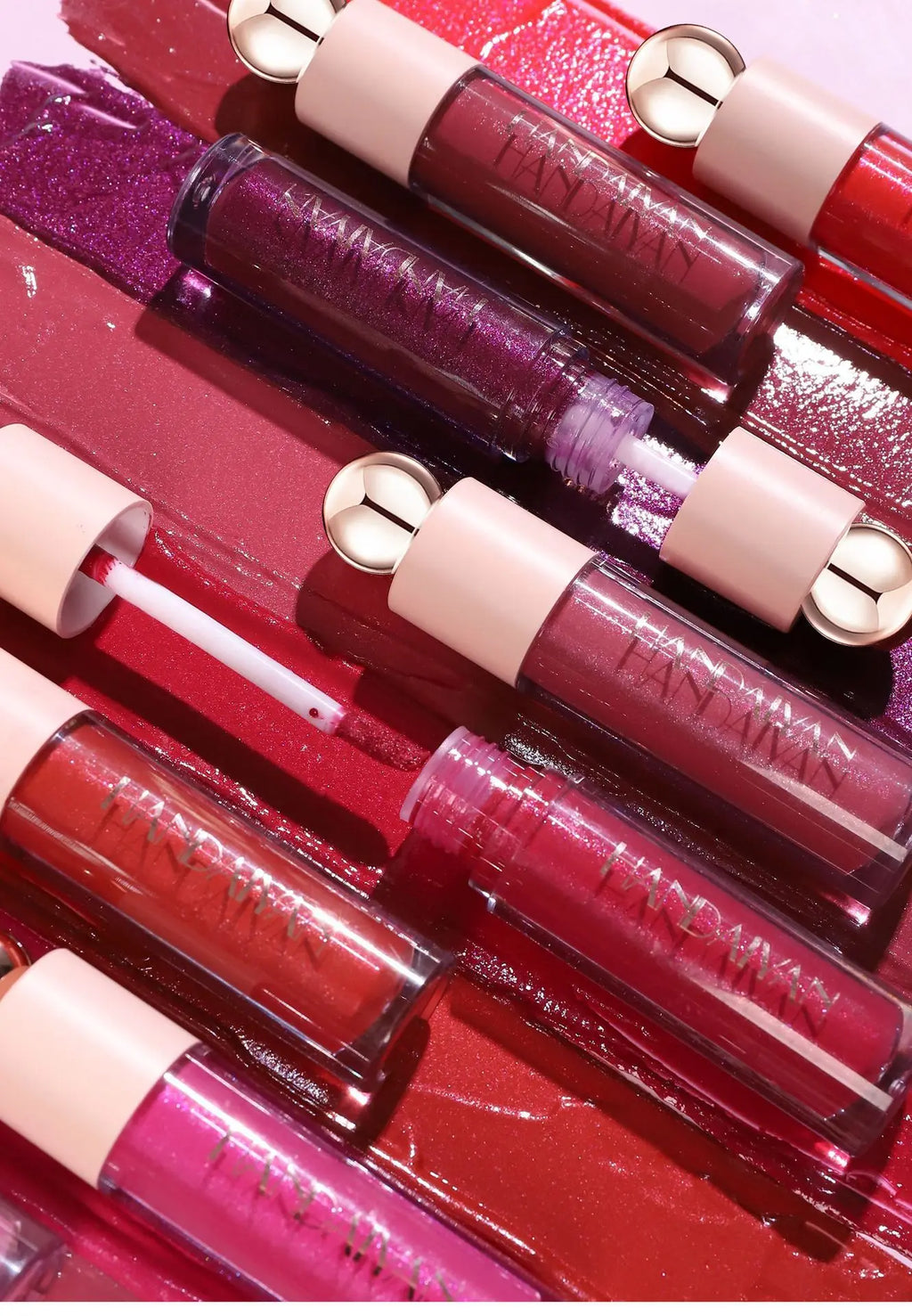 Liquid Lipstick – Pearl Shimmer Gloss Finish, Transfer-Proof & Waterproof Long-Wear Lip Color with Smooth Glide and High Shine