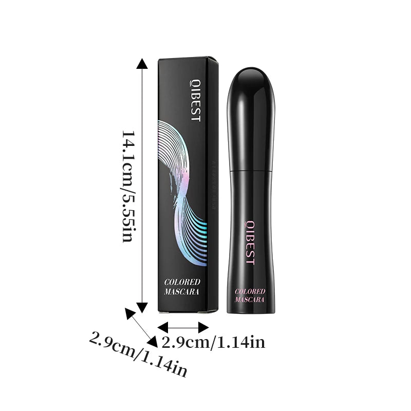 1PC color mascara  is refreshing, non greasy, non smudging, non caking, smooth, easy to apply, and natural curling