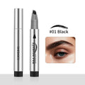 1PC eyebrow pencil waterproof, sweat resistant,long-lasting,quick drying,smooth and non smudging,outlining natural eyebrow shape