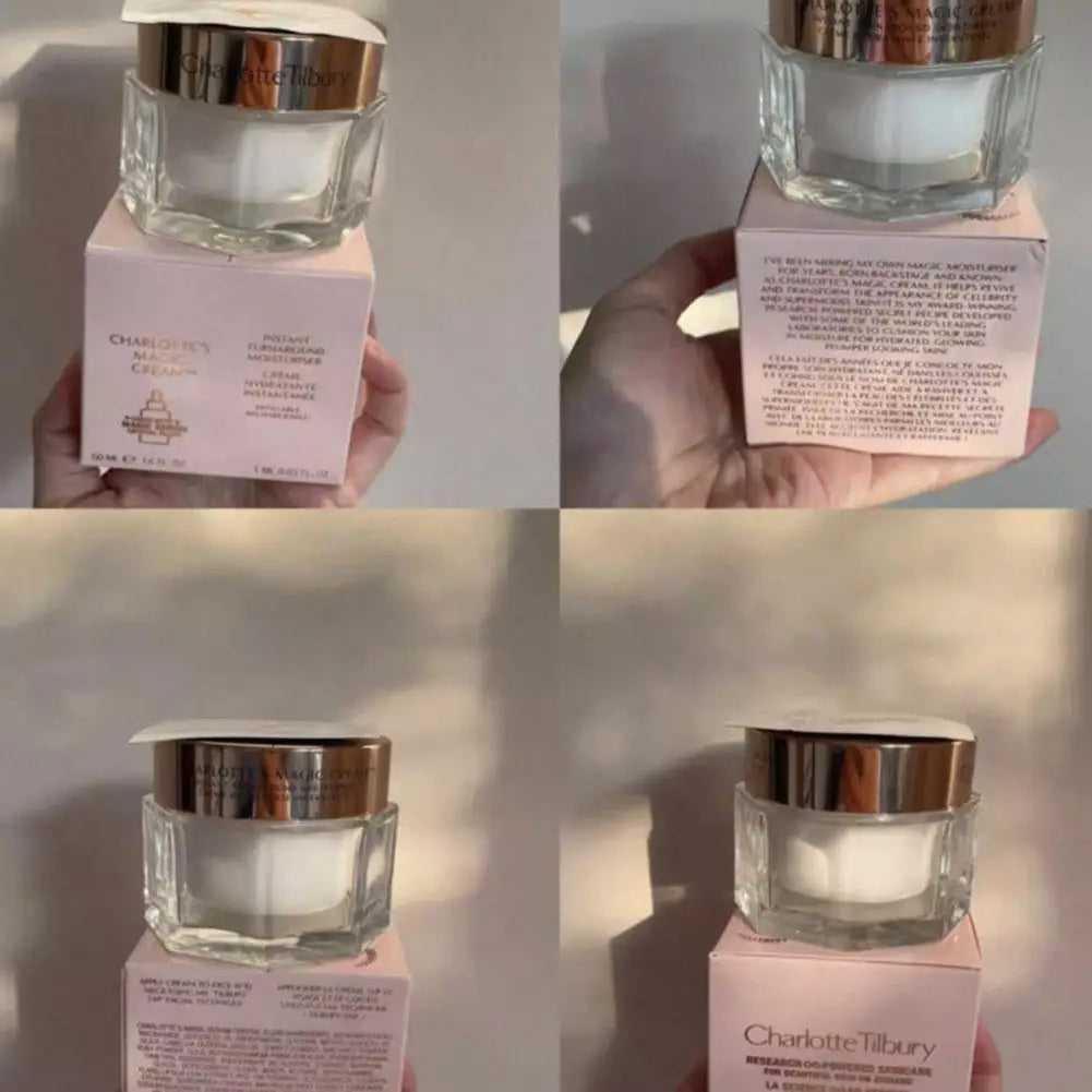 C/T Moisturizing Cream Controls Oil Locks Moisture Regulates Water Oil Balance After Makeup Repairs Soothing Rejuvenating Skin