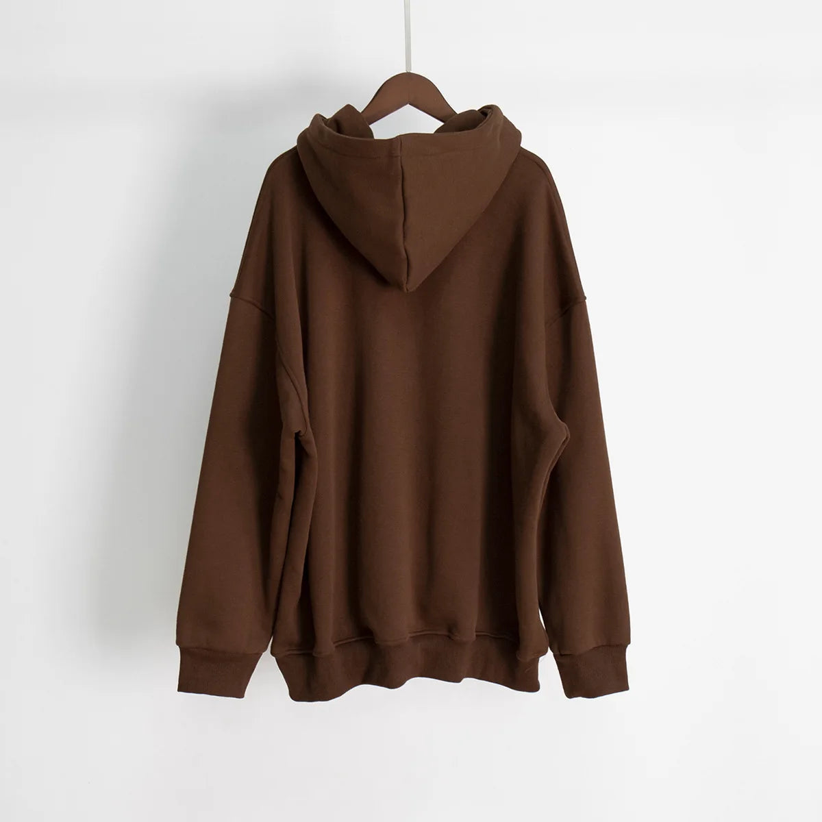 Hoodie 2025 Autumn/Winter New Street Neutral Style Shake Fleece Loose Pocket Hoodie