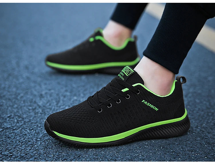 Men Running Sneakers Lightweight Walking Sport Shoes Classical Mesh Breathable Casual Shoes Male Fashion Moccasins Sneaker Men