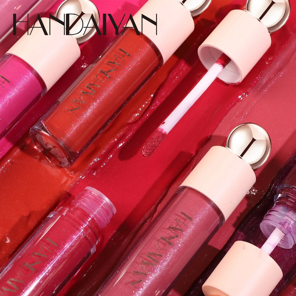 Liquid Lipstick – Pearl Shimmer Gloss Finish, Transfer-Proof & Waterproof Long-Wear Lip Color with Smooth Glide and High Shine