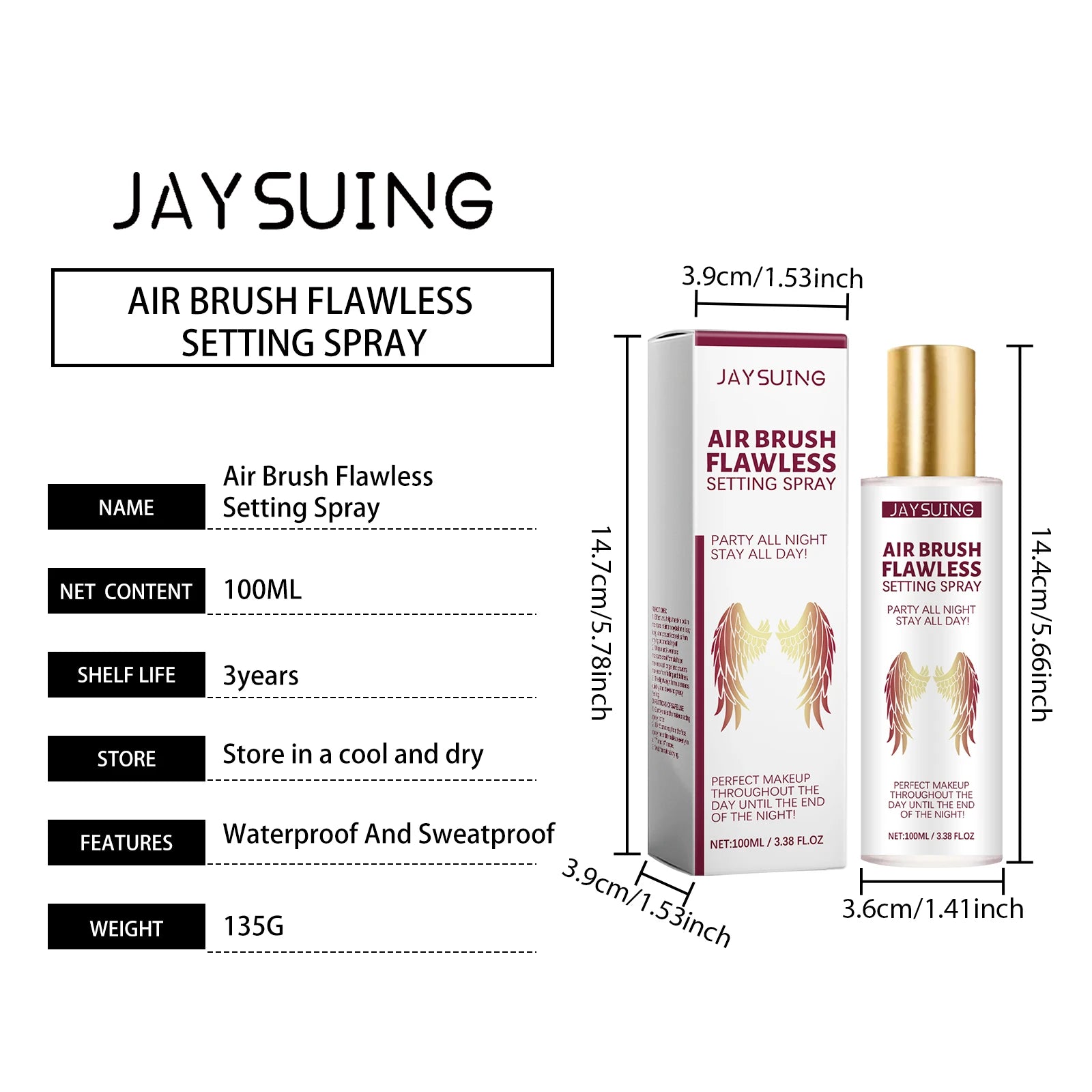 Moisturizing Setting Spray Long Lasting Waterproof Matte Natural Refresh Portable Quick Makeup Foundation Finishing Fixer Spray