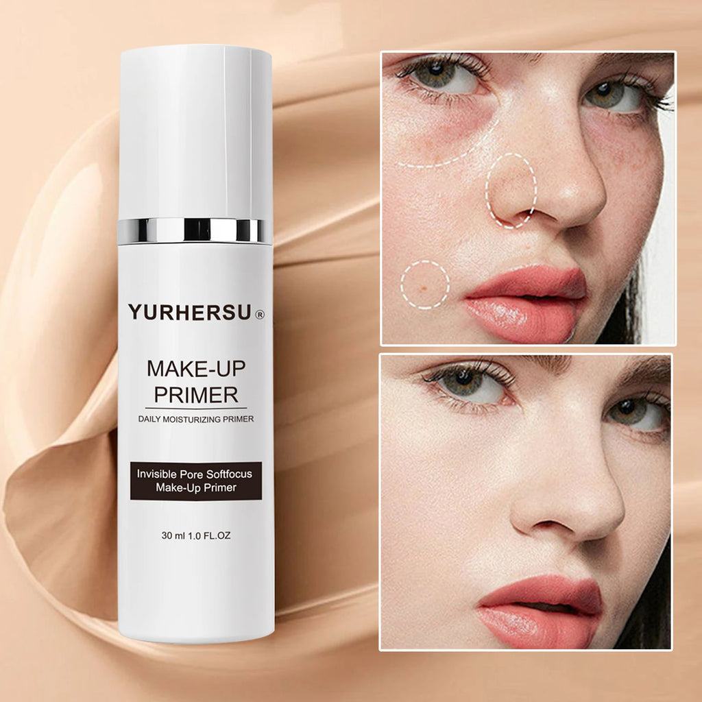 Soothing makeup primer moisturizes hydrates brightens skin tone leaving a natural radiant complexion. Gentle and non-greasy