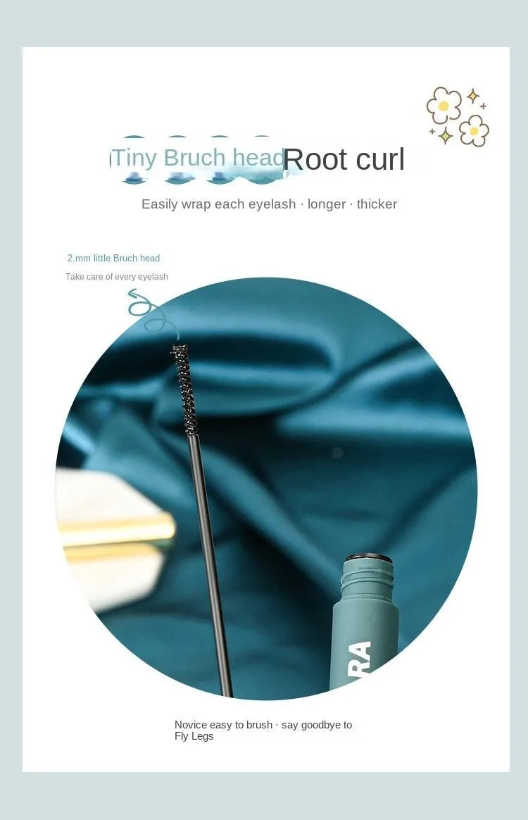 Smudge-proof mascara for a long-lasting, waterproof finish and a natural look