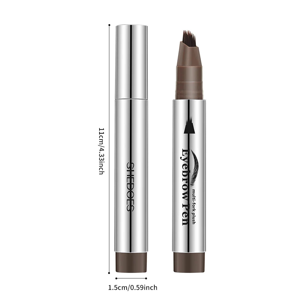 1PC eyebrow pencil waterproof, sweat resistant,long-lasting,quick drying,smooth and non smudging,outlining natural eyebrow shape