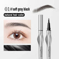 2Points Eyebrow Pencil Long Lasting Easy To Grip Eyebrow Tattoo Waterproof Thin Liquid Lying Silkworm Brow Pen Korean Makeup New