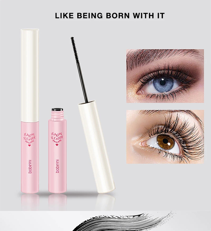 Mascara is waterproof and non-makeup taken off, lengthened, encrypted, slender, curled and long-lasting and non-smudge base