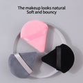3 sets of best-selling triangular flocking powder puffs,soft and portable loose powder and loose powder setting and makeup tools