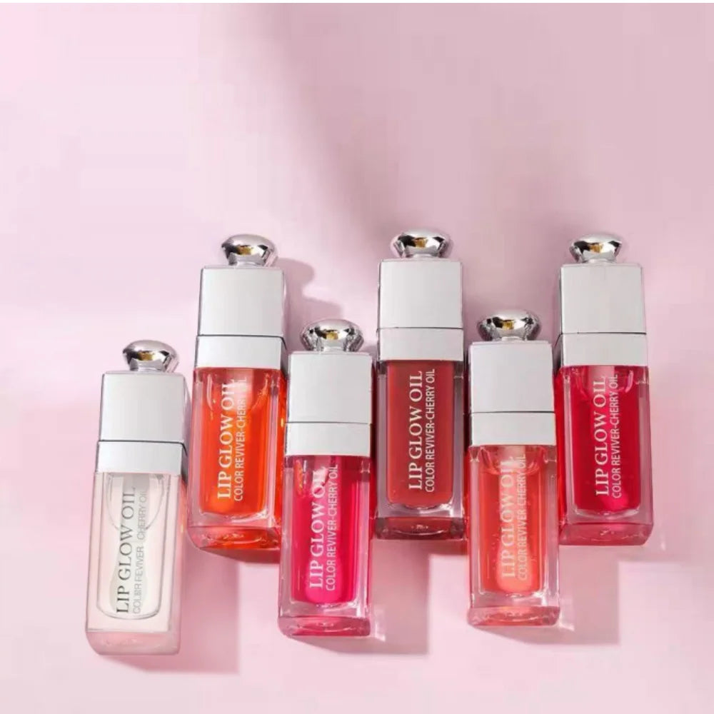 6 pcs sets of moisturizing lip gloss lip gloss, non stick, good glossiness, all day lip color non stick formula